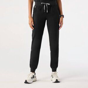 Figs Women's Zamora Jogger Scrub Pants in Black - Size Medium